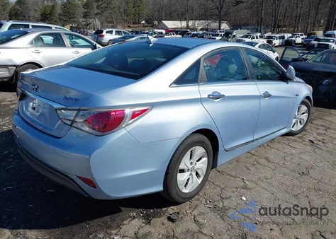 2013 Hyundai Sonata Hybrid z USA, uszkodzony, nr VIN KMHEC4A41DA073816